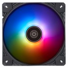 SilverStone Корпусний вентилятор Shark Force SF140B ARGB, 140mm, 2200rpm, 4pin PWM, 4-1 pin ARGB (5V LED), 38.3dBa