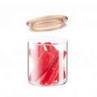 Банка для зберігання Ardesto Fresh 700мл, скло, пластик, прозорий Банка для зберігання Ardesto Fresh 700мл, скло, пластик, прозорий