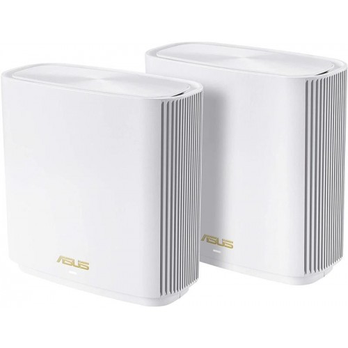 ASUS Маршрутизатор ZenWiFi XT9 2PK AX7800 3xGE LAN 1x2.5GE WAN 1xUSB 3.2 MU-MIMO OFDMA MESH white
