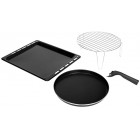 Whirlpool Мікрохвильова піч вбудована, 40л, електронне упр., 900Вт, гриль, дисплей, конвекція, чорний