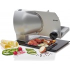 Gorenje Скиборізка, 100Вт, лезо-нержавіюча сталь, діаметр ножа-170мм, корпус-метал, сірий