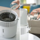 Philips Зволожувач повітря традиційне зволоження Series 5000, 56м2, 4.5л, 400мл/г, електр. кер-ння, режим сну, нічник, білий