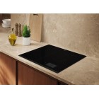 Electrolux Варильна поверхня  індукційна, 60см, розширена зона, датчик кипіння, датчик смаження, сенсорний дисплей, Hob2Hood, чорний