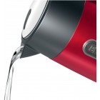 Bosch Електрочайник 1.7л, метал, червоний
