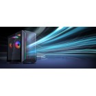 SilverStone Корпус FARA FA312Z-BG, без БЖ, 2xUSB3.0, 2x140mm ARGB fan, TG Side Panel, mATX, Black