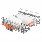 ARDESTO Посудомийна машина, 15компл., А+++, 60см, дисплей, 3й кошик, гігієн.обробка, білий