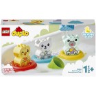 LEGO Конструктор DUPLO My First Веселе купання: Плаваючий потяг із тваринами 10965