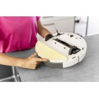 Karcher Робот-пилосос RCV 5, h=9.7см, вологе прибирання, конт пил -0.330л, вода -0.240л, автон. робота до 120хв, білий
