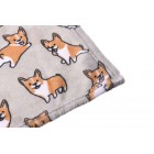ARDESTO Плед Flannel, 160х200см, коргі, 100% поліестер
