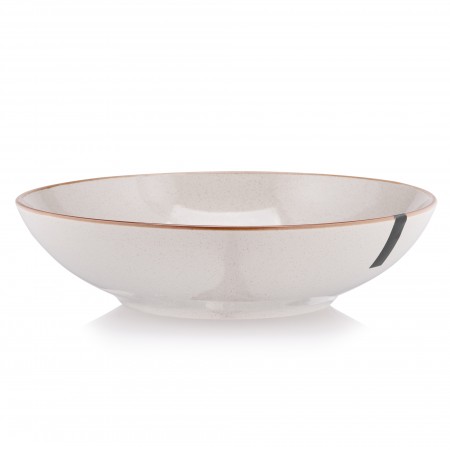 ARDESTO Тарілка супова Apulia, 820мл, 20.8см, кераміка, сіри