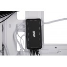 2E Gaming Корпус Virtus Neo G3301NW без БЖ 2xUSB3.0, 1xUSB2.0, 3x140мм ARGB, 1x120мм ARGB, VGA 340мм, LCS ready, контролер з пультом, TG Side Panel, ATX, білий