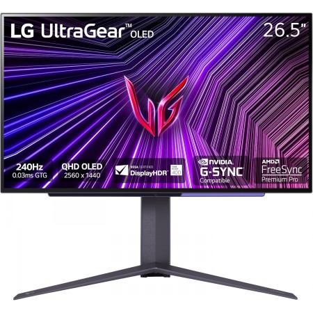 Монітор 27" LG 240 Гц 27GS95QE-B Чорний
