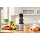 Sencor Соковитискач відцентрований 200Вт, жмих-0.6л, жолоб на ціле яблуко, пластик/метал, нерж. сталь-чорний