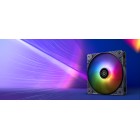 SilverStone Корпусний вентилятор Shark Force SF140B ARGB, 140mm, 2200rpm, 4pin PWM, 4-1 pin ARGB (5V LED), 38.3dBa