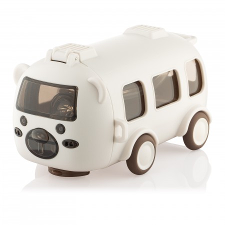 ARDESTO Пляшка для води Bear Bus 500мл, пластик, білий