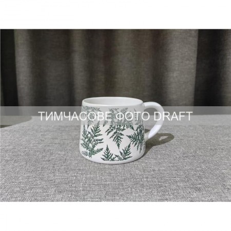 Чашка Ardesto Remo, 400мл, кераміка, білий