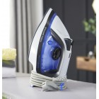 Russell Hobbs Праска Easy Store Pro, 2400Вт, 320мл, паровий удар -180гр, постійна пара - 45гр, зберігання шнура, керам. підошва, біло-синій Russell Hobbs Праска Easy Store Pro, 2400Вт, 320мл, паровий удар -180гр, постійна пара - 45гр, зберігання шнура, керам. підошва, біло-синій