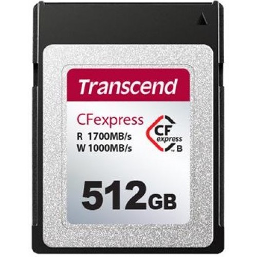Transcend Карта пам'яті CFexpress 512GB Type B R1700/W1100MB/s