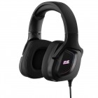 2E Gaming Гарнітура ігрова HG340, mini-jack/dual 3.5mm, RGB, 2м, чорний