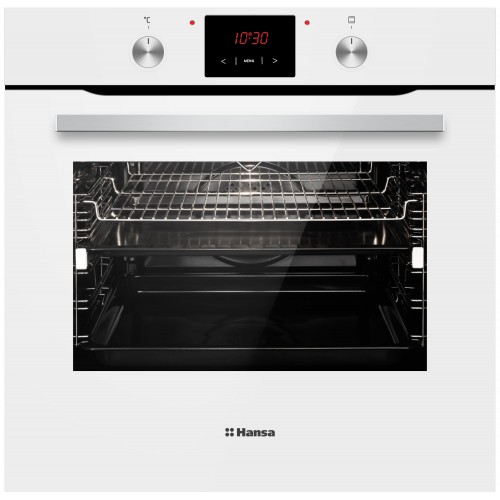 Hansa Духова шафа електрична, 77л, A, дисплей, конвекція, білий