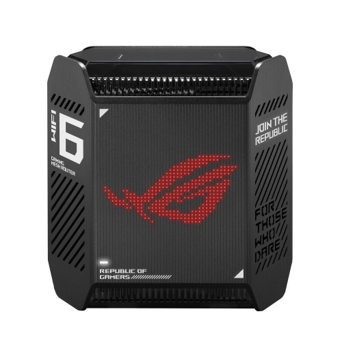 ASUS Маршрутизатор ROG Rapture GT6 1PK black AX10000 3xGE LAN 1x2.5GE WAN 1xUSB 3.2 g1 WPA3 OFDMA MESH