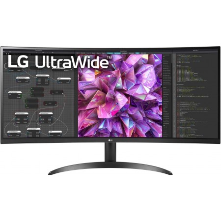 Монітор 34" LG 60 Гц 34WQ60C-B Чорний