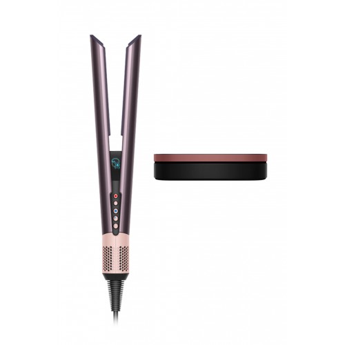 Випрямляч Dyson з вологого на сухе HТ01 Airstrait Jasper/Plum, темп.режимів-3, 80-140С, OLED-дисплей, кейс, метал, фіолетовий