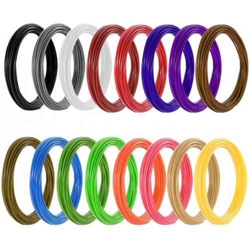 Dewang Набір ниток PLA для 3D ручки 20 кольорів Dewang Набір ниток PLA для 3D ручки 20 кольорів