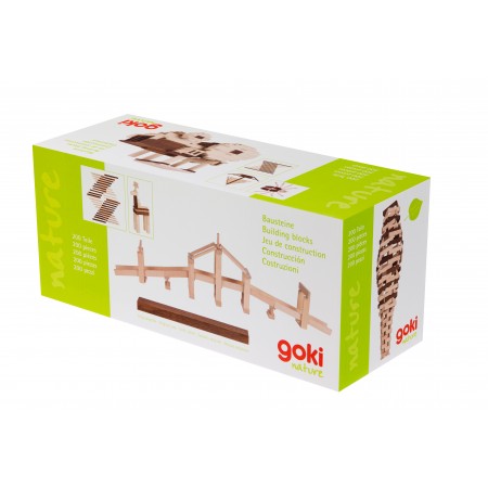 goki Конструктор дерев'яний Будівельні блоки (натуральний)