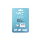 Карта пам'яті Samsung microSD 128GB C10 UHS-I  R130MB/s Evo Plus + SD