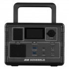 Портативна зарядна станція 2E Dzherelo 600 Вт/560 Вт/год Чорний