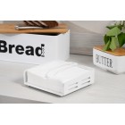 ARDESTO Серветниця Midori 18х18х6.5см, метал, біла ARDESTO Серветниця Midori 18х18х6.5см, метал, біла