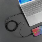 GravaStar Кабель USB-C > USB-C заряджання/синхронізації 1.5м, Type-C, 100w, чорний GravaStar Кабель USB-C > USB-C заряджання/синхронізації 1.5м, Type-C, 100w, чорний