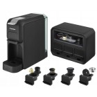 CATLER Кавоварка капсульна Porto 0.8л, капсули, мелена кава, механічне керування, + бокс для адаптерів та капсул, чорний CATLER Кавоварка капсульна Porto 0.8л, капсули, мелена кава, механічне керування, + бокс для адаптерів та капсул, чорний