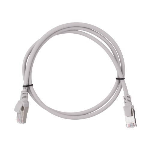 2E Патч-корд САТ 5e, FTP, 1м, 26AWG, RJ45, 7/0.16, Cu, LSZH, сірий 2E Патч-корд САТ 5e, FTP, 1м, 26AWG, RJ45, 7/0.16, Cu, LSZH, сірий