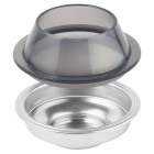 CATLER Кавомолка жорнова, 150Вт, об'єм зерен-250г, 25 ступ.помолу, метал, сріблястий CATLER Кавомолка жорнова, 150Вт, об'єм зерен-250г, 25 ступ.помолу, метал, сріблястий