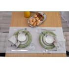 ARDESTO Ранер Oliver, 40х140см, 100% бавовна, сірий світлий