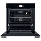 Духова шафа Whirlpool електрична, 73л, A+, дисплей, конвекція, телескопічні напрямні, чорний