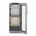 Холодильник Liebherr для вина, 145.4x59.7х67.5, холод.відд.-272л, зон - 1, бут-107, ST, дисплей, сріблястий