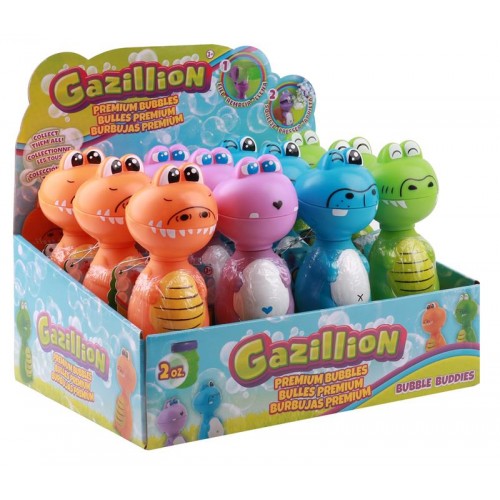Gazillion Мильні бульбашки Діно, р-н 59мл в ассорт. Gazillion Мильні бульбашки Діно, р-н 59мл в ассорт.