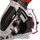Einhell Міні-пила циркулярна TE-CS 18/89 Li - Solo акум., PXC, 18В, 3500 об/хв, диск 89х10 мм Einhell Міні-пила циркулярна TE-CS 18/89 Li - Solo акум., PXC, 18В, 3500 об/хв, диск 89х10 мм