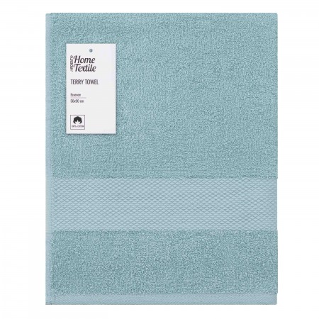 ARDESTO Рушник махровий Essence 50х90см, 100% бавовна, аква