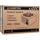 Chieftec Блок живлення RETAIL Smart GPS-600A8,600W,12cm fan,eff. >85%,24+8pin(4+4),2xMolex,4xSATA,2xPCIe 8pin(6+2)