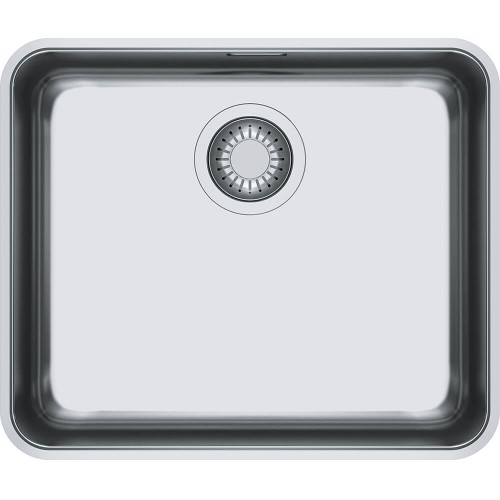 Franke Мийка кухонна Aton, нерж.сталь, прямокутник, без крила, 510х430х180мм, чаша - 1, накладна, ANX 110-48, нерж поліров. Franke Мийка кухонна Aton, нерж.сталь, прямокутник, без крила, 510х430х180мм, чаша - 1, накладна, ANX 110-48, нерж поліров.