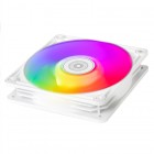 SilverStone Корпусний вентилятор Vista VS120W-ARGB, 120mm, 2000rpm, 4pin PWM, 4-1 pin ARGB (5V LED), 30,6dBa