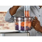 Kenwood Кухонна машина Titanium Chef Baker, 1200Вт, чаша-метал, корпус-метал, насадок-7, вбудовані ваги, дисплей, срібний