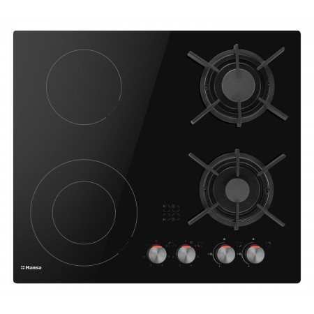 Hansa Варильна поверхня комбінована (2 газ + 2 електро), 59,