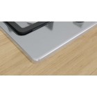 Bosch Варильна поверхня газова, 60см, чавун, WOK, нерж