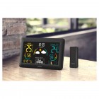 Метеостанція Sencor, внутр/зовн вимірювання, від мережі/AAх3+AAx2, темп-ра, вологість, час, прогноз погоди, чорний Метеостанція Sencor, внутр/зовн вимірювання, від мережі/AAх3+AAx2, темп-ра, вологість, час, прогноз погоди, чорний