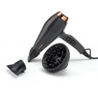 BaByliss Фен Air Pro, 2200Вт, 2 режими, дифузор, іоніз-я, хол. обдув, чорний
